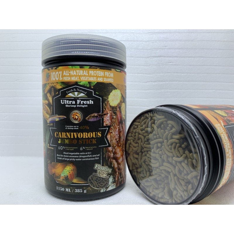 AZOO PLUS ULTRA FRESH CARNIVOROUS JUMBO STICK 1150ML/385G PREMIUM