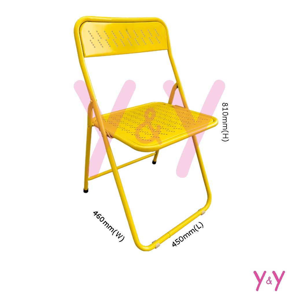 3V IF Foldable Chair / Folding Chair / Iron Chair / Steel ...