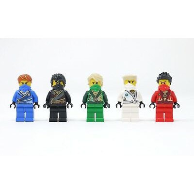 Lego Ninjago Rebooted 2014 Techno Robe set of 5 - Lloyd, Zane, Cole ...