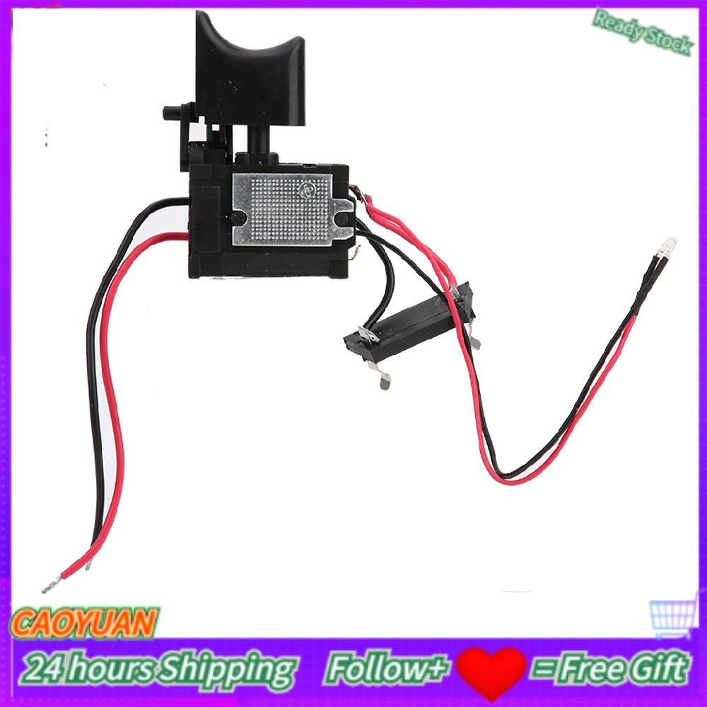 Cordless Drill Speed Control Trigger Switch With Small Light Shopee Malaysia