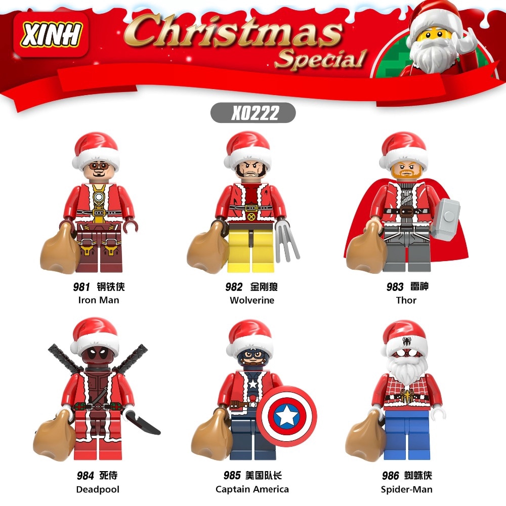 christmas lego figures