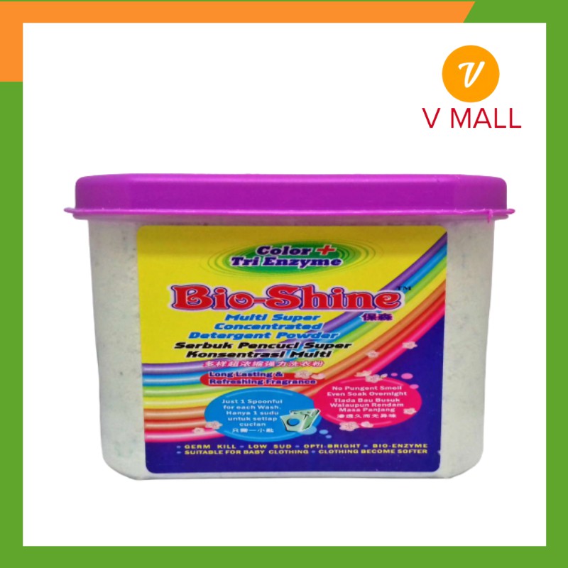 Serbuk Pencuci Baju Konsentrasi 2kg Free Bekas Plastik Concentrated Enzyme Detergent Powder 2kg Shopee Malaysia