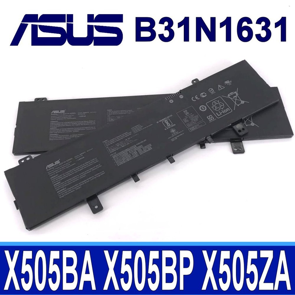 Asus x505b аккумулятор