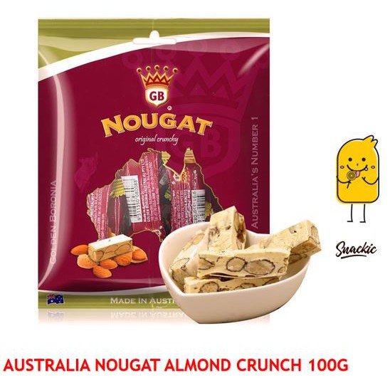 Australia Nougat Original Crunchy 100g | Shopee Malaysia