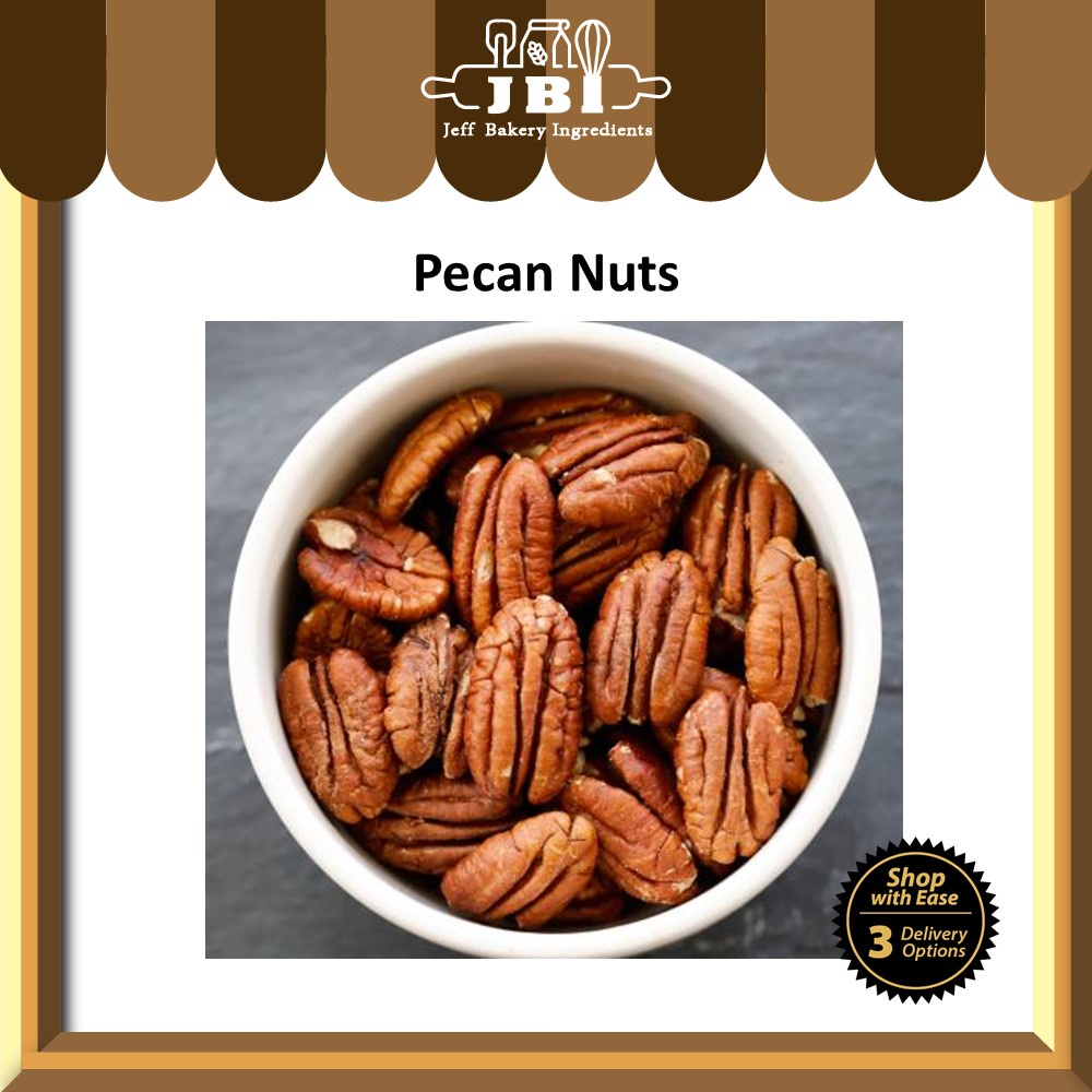 USA Raw Pecan Nuts 100g / 500g / 1kg Nut 山核桃