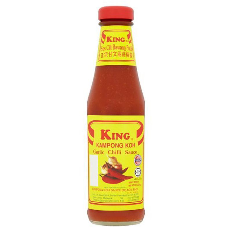King Kampong Koh Garlic Chili Sauce (1x350g) Shopee Malaysia