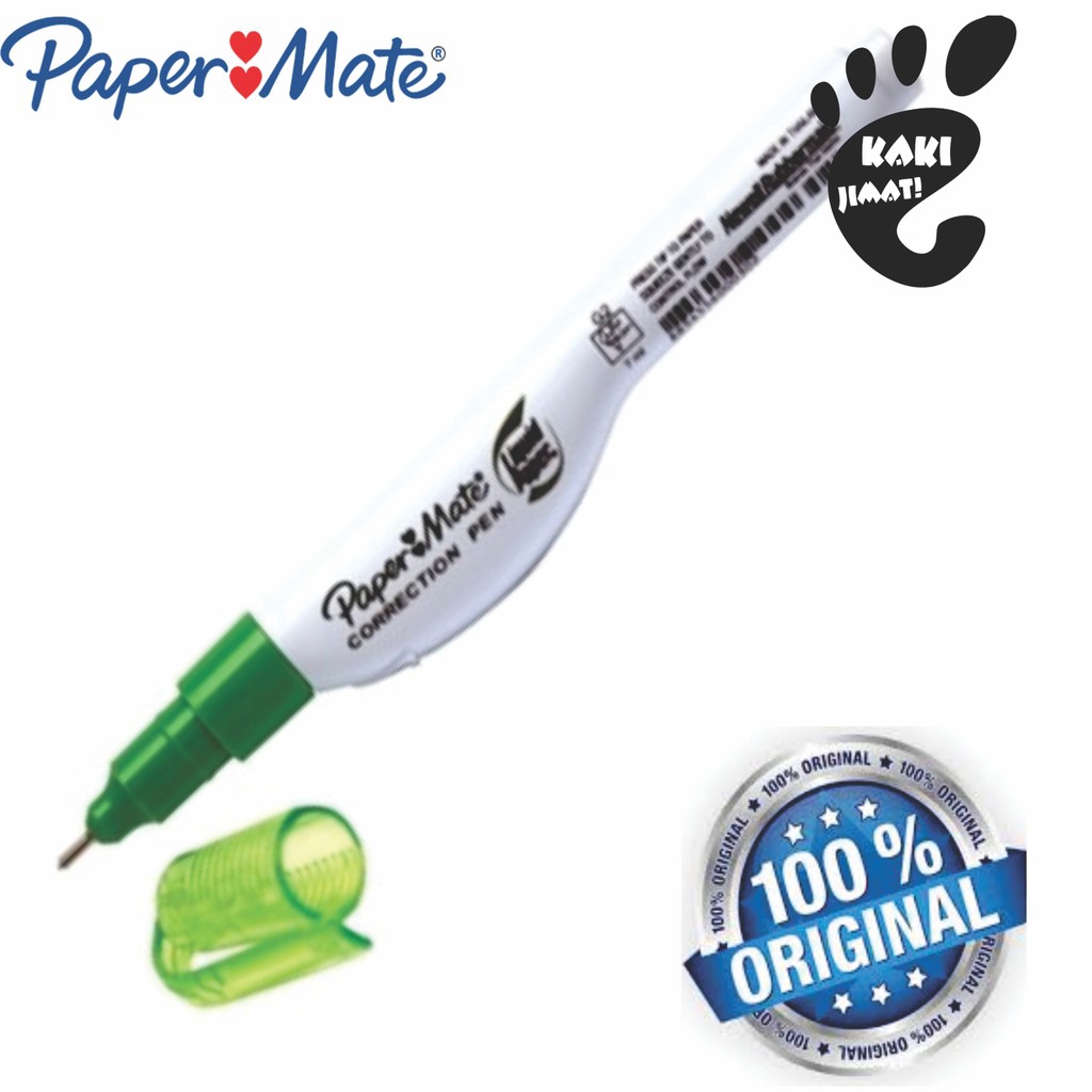 Papermate Correction Pen 7ml ( Liquid Paper ) Shopee Malaysia