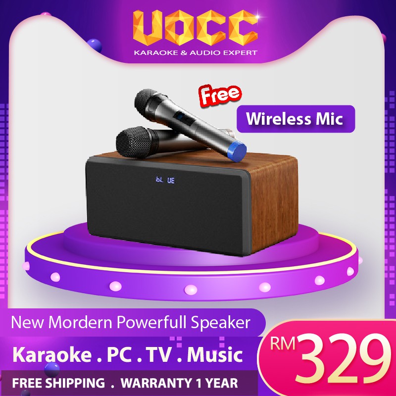 NS10 READY STOCK Mini Family Karaoke Speaker Set Home Karaoke