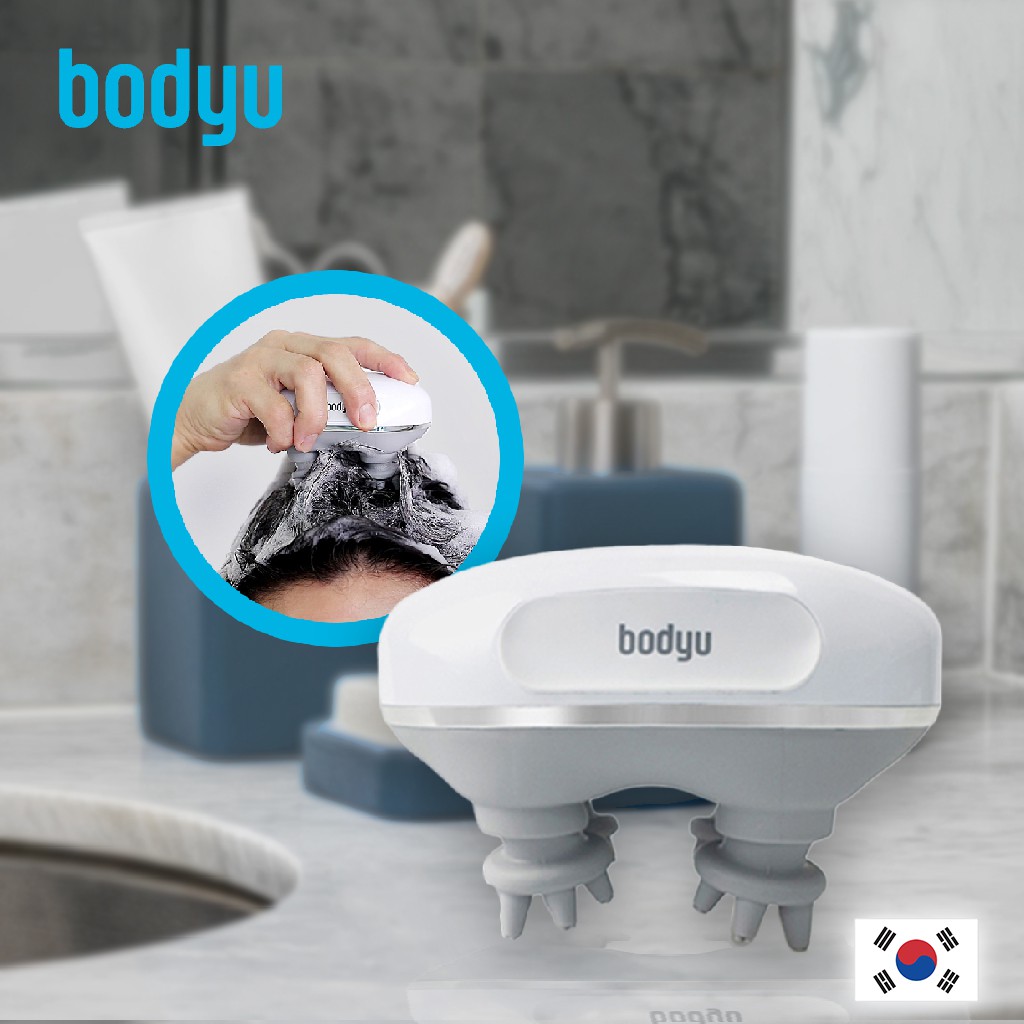 Bodyu] Electric Hair Massage Scalp Treatment Waterproof Massager Head Care  Shampoo Wireless Comb 84 Silicon Bomp Teeth Rotation Vibration Brush |  Shopee Malaysia