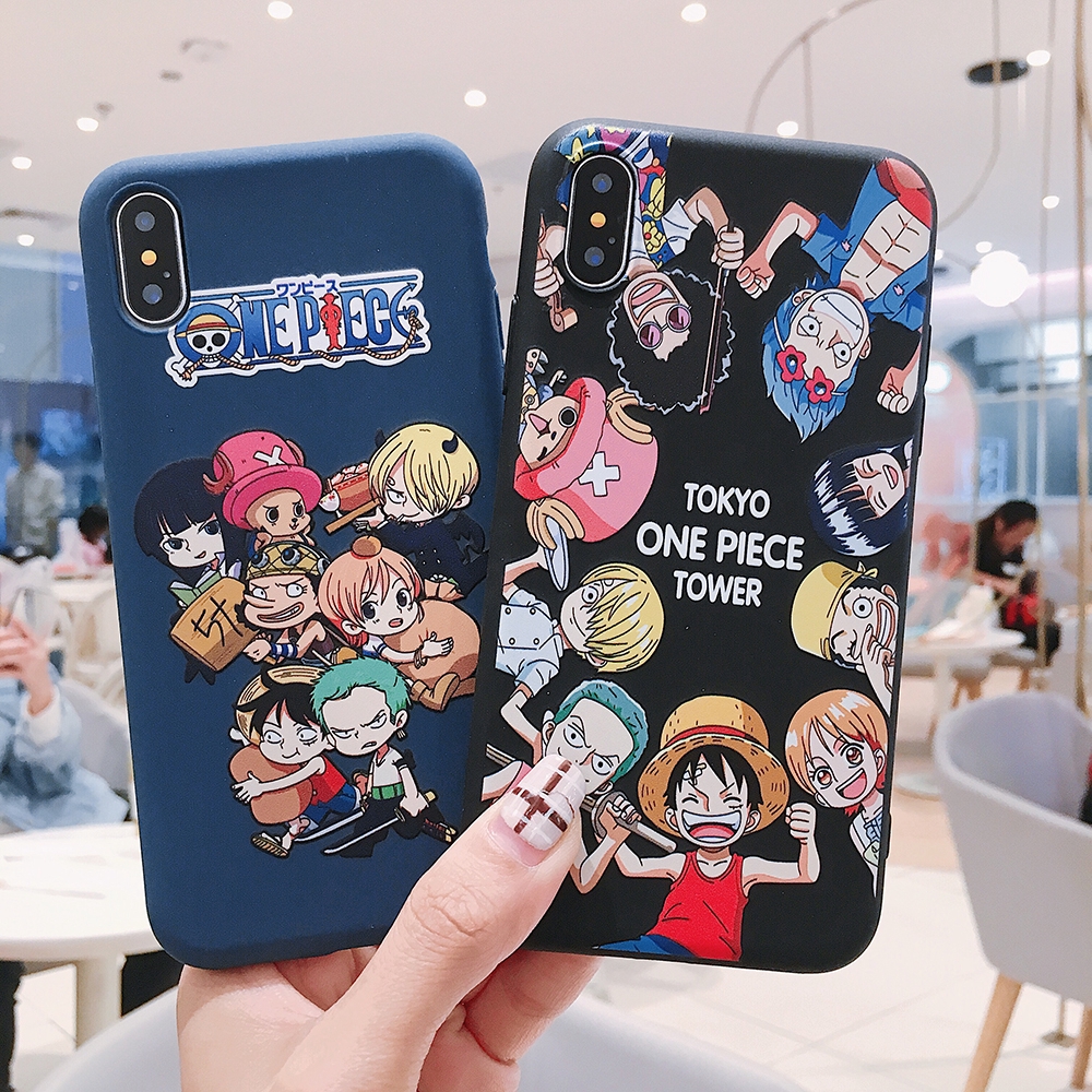 One Piece Monkey D Luffy Roronoa Zoro Nami Iphone 67 8p X Xs Max Xr Soft Cover Shopee Malaysia