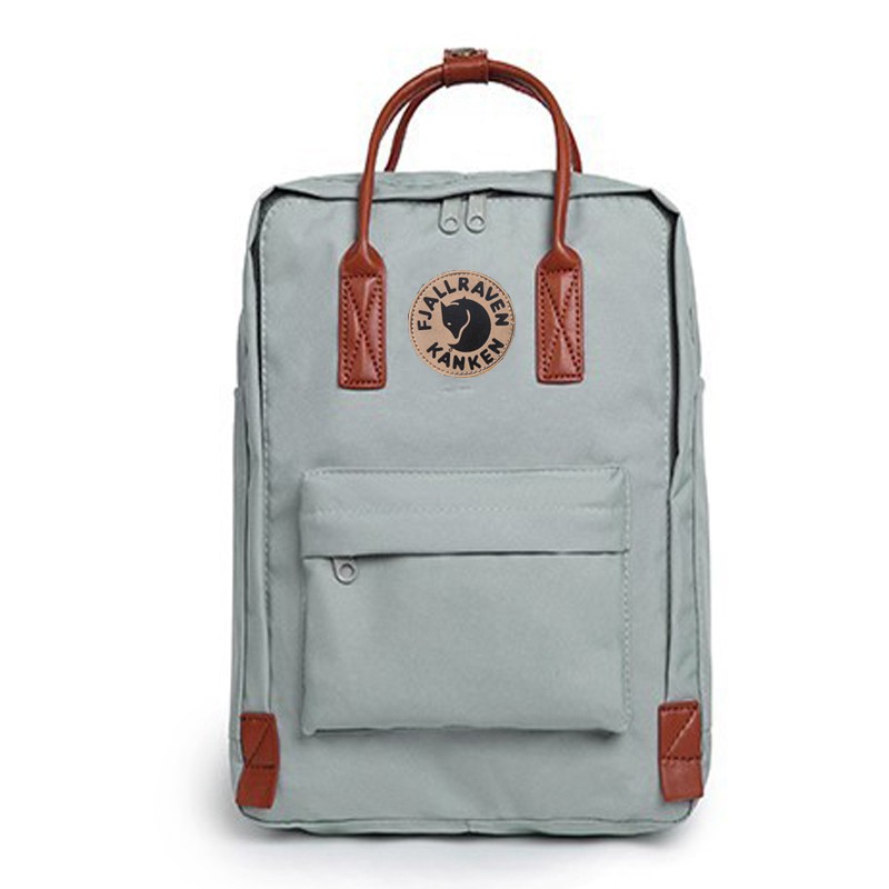 kanken leather backpack