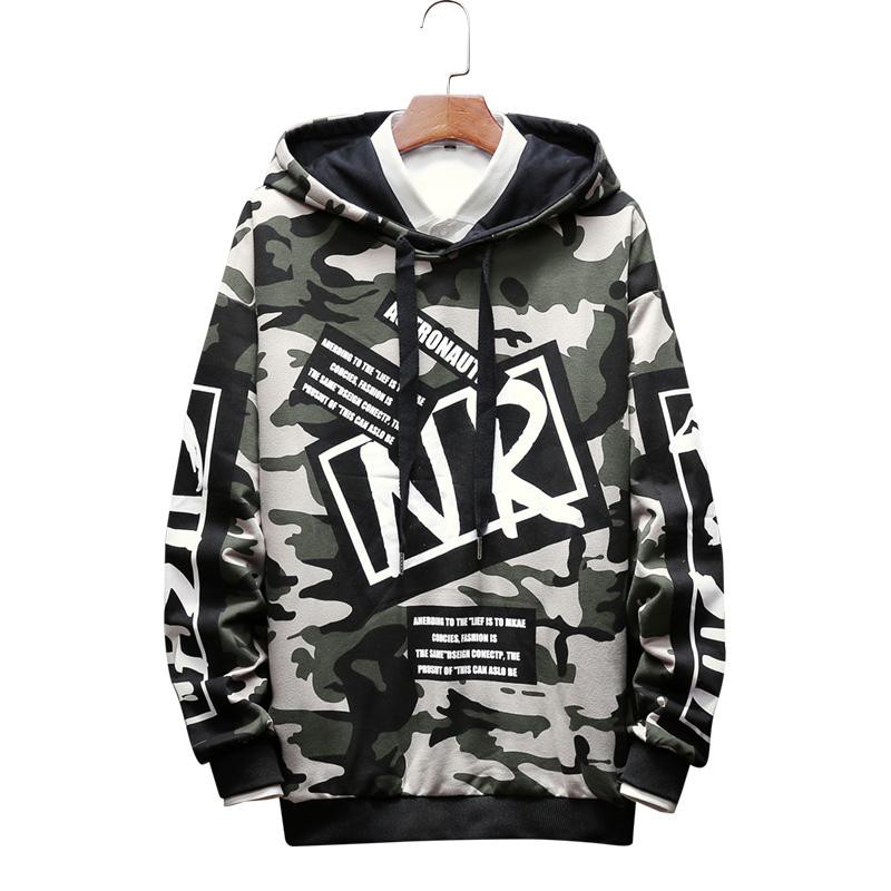 army print hoodies