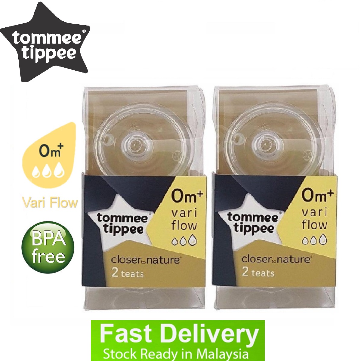 tommee tippee variflow teats