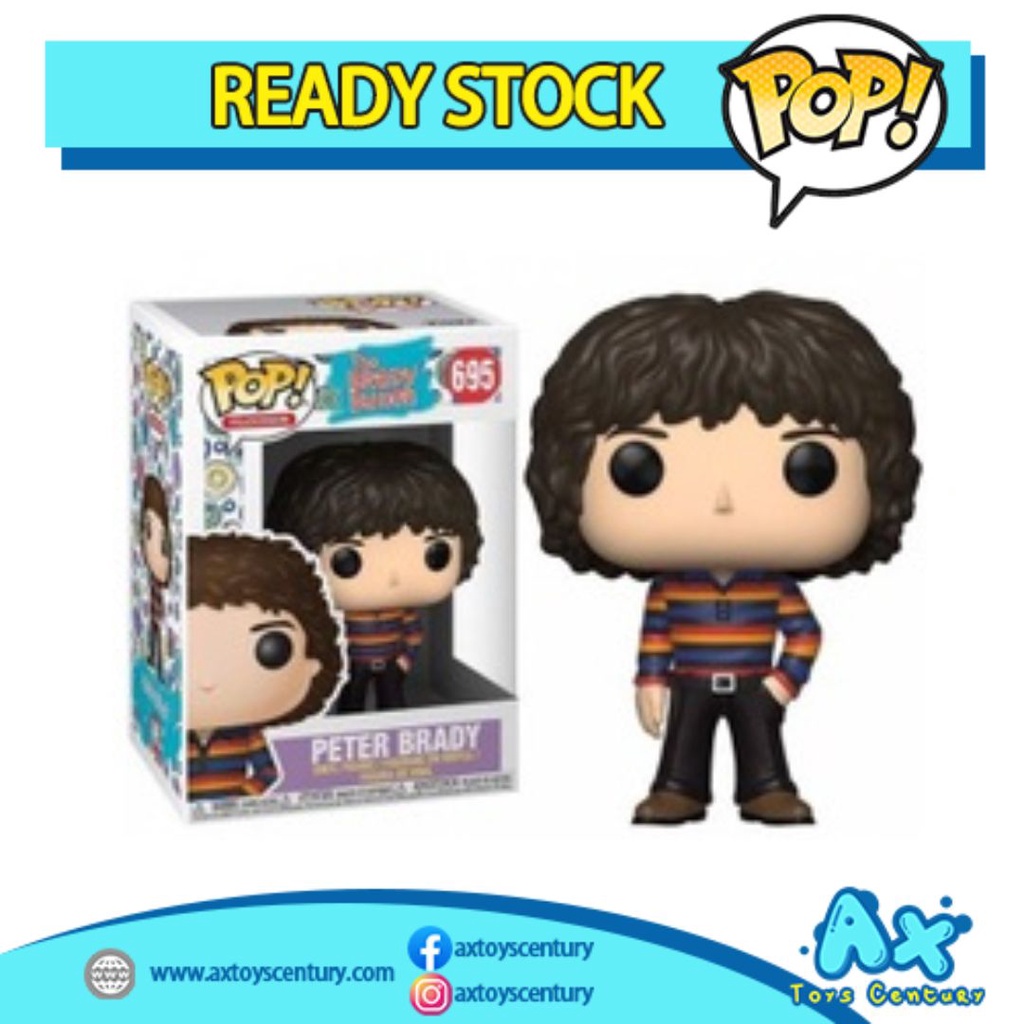 Funko Pop! Television: The Brady Bunch - Peter Brady #695 100% Genuine