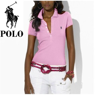 women's polo shorts with horses