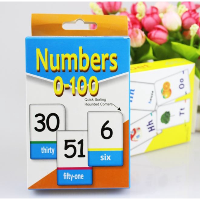 Pocket Flash Cards Alphabet Number Shopee Malaysia