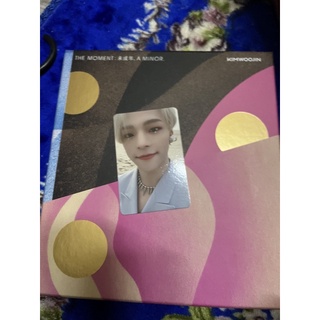 Kim woojin First album the moment a minor | Shopee Malaysia