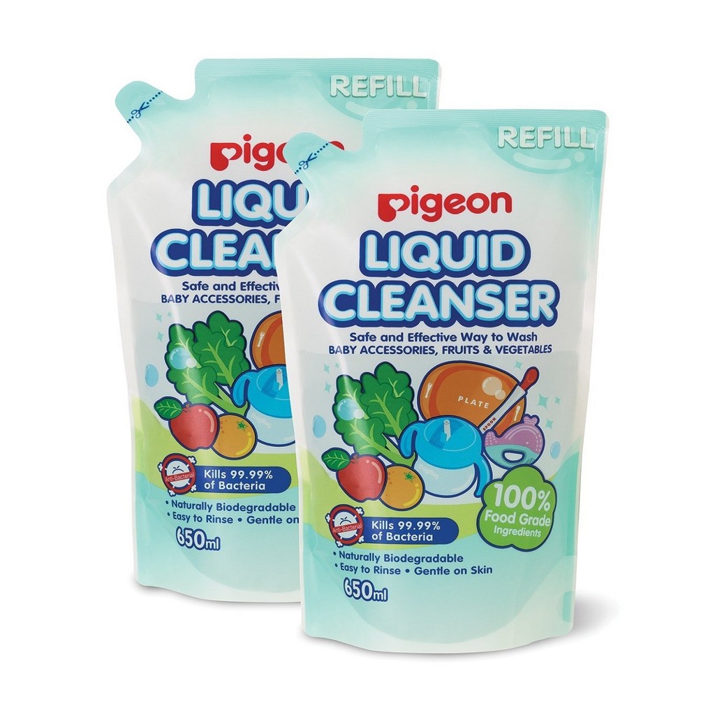 pigeon vegetable cleanser