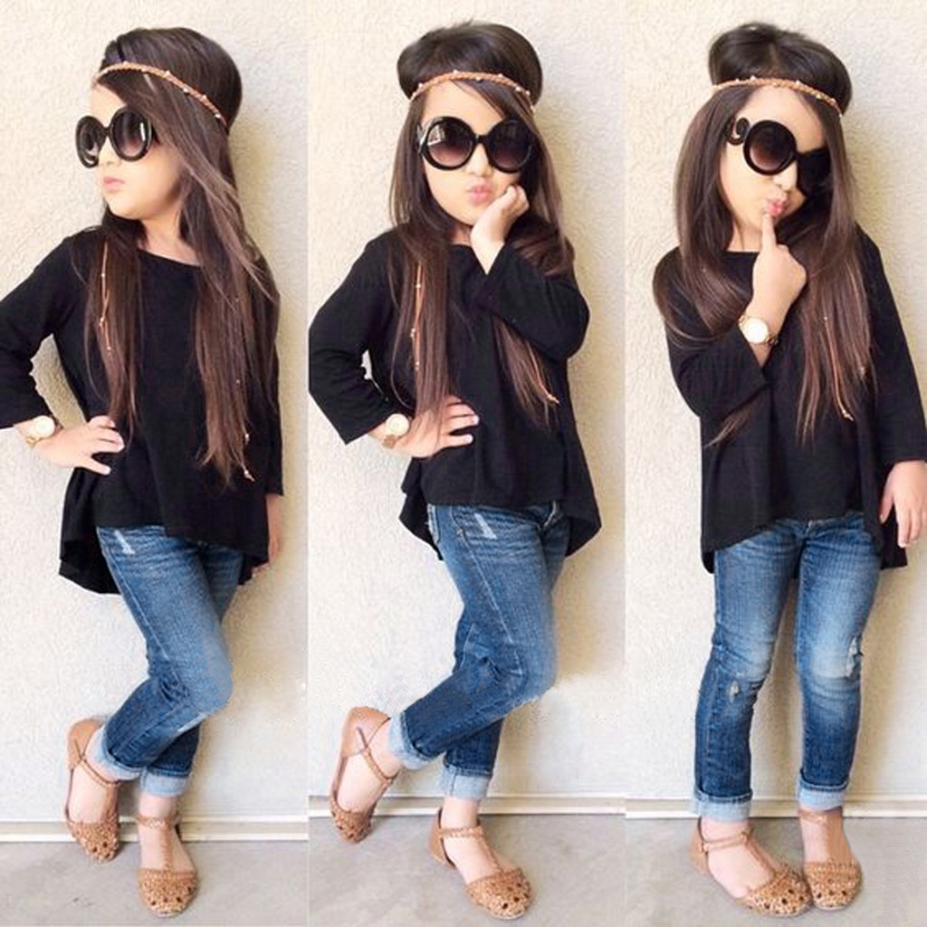 shirt jeans for girls