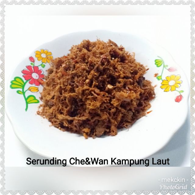 Serunding Daging Import 1kg Original Kampung Laut Shopee Malaysia