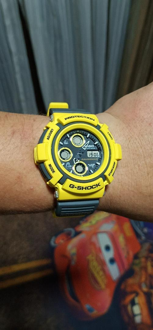 CASIO G-SHOCK AW570 MADMAN 金メッキモデル - 腕時計(アナログ)