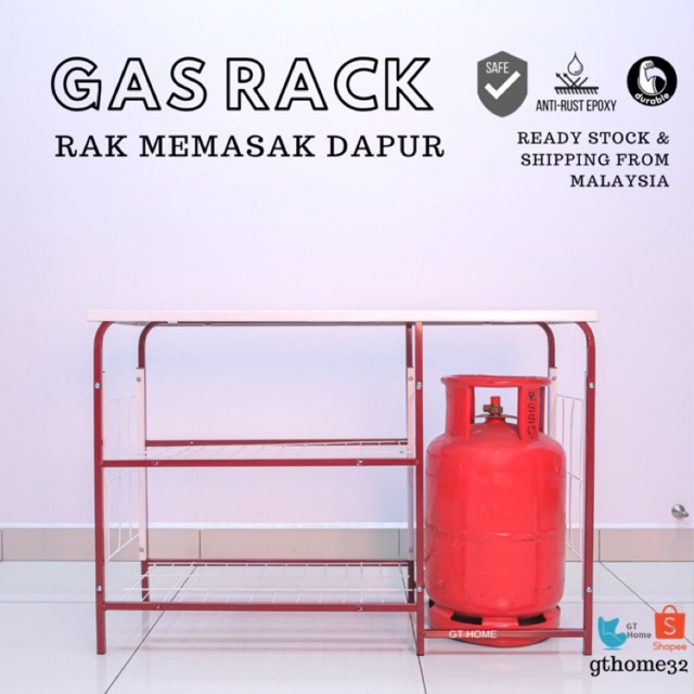  Gas  Rack Kitchen Stove Rack Rak  Memasak Dapur  Shopee  