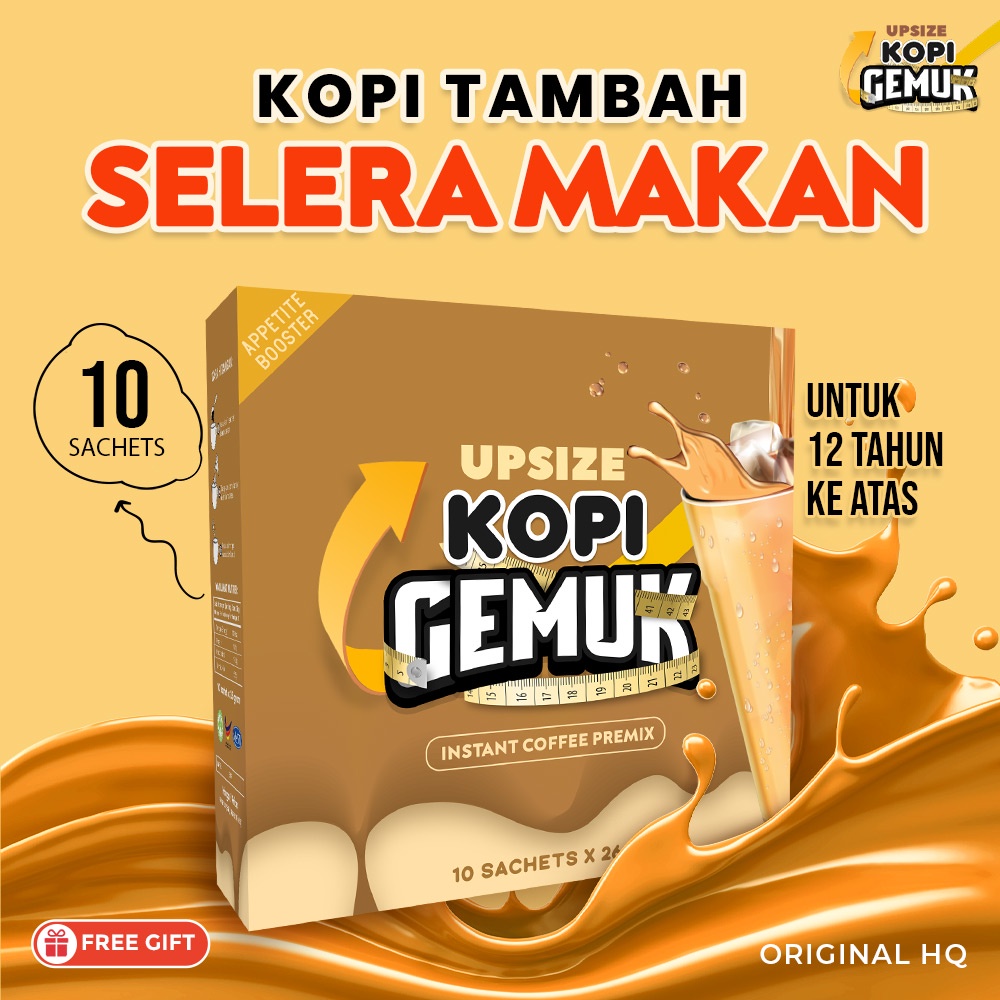 Kopi Gemuk, Ubat Gemuk Dalam Formulasi Kopi, Minuman Kopi Tambah Berat
