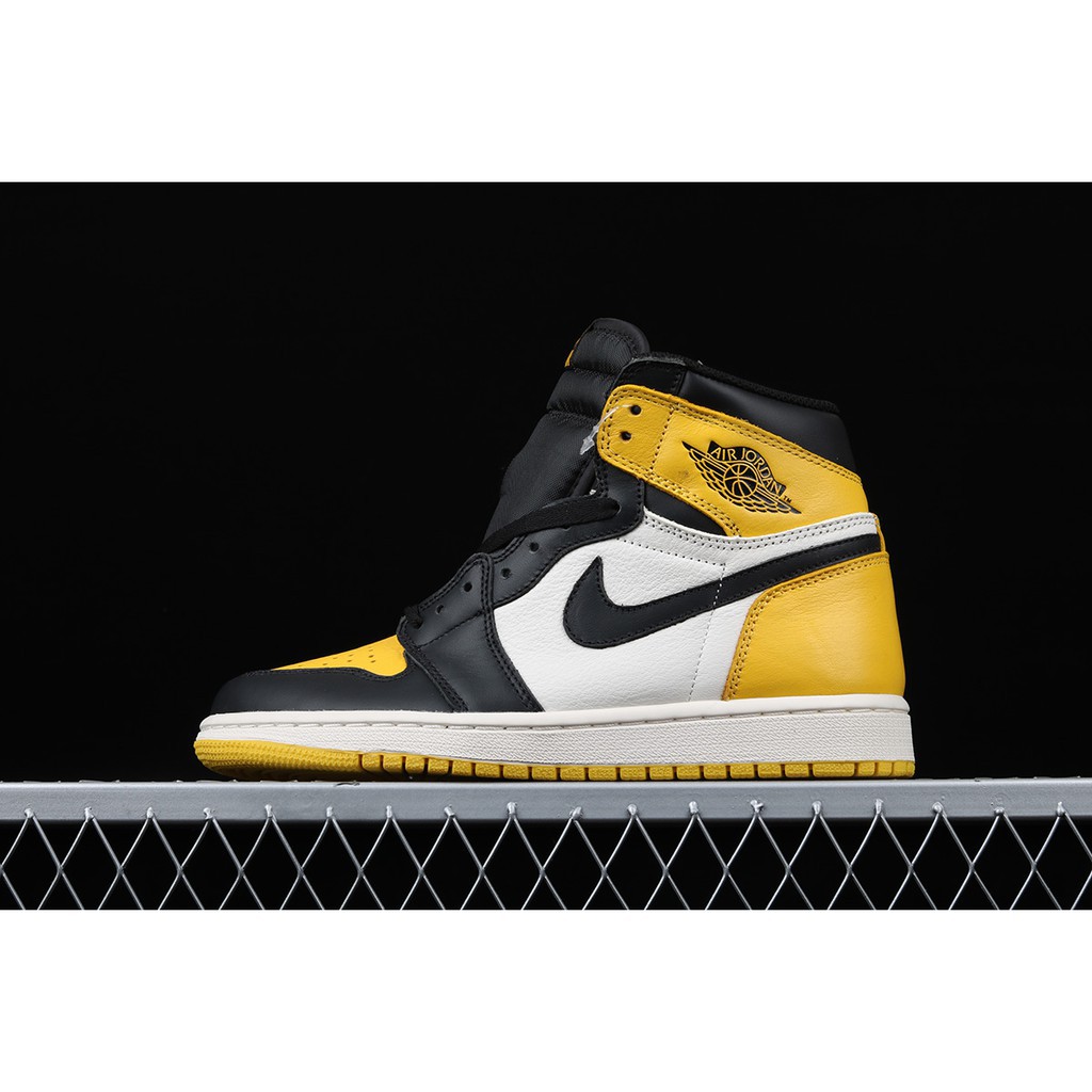 air jordan 1 high yellow toe