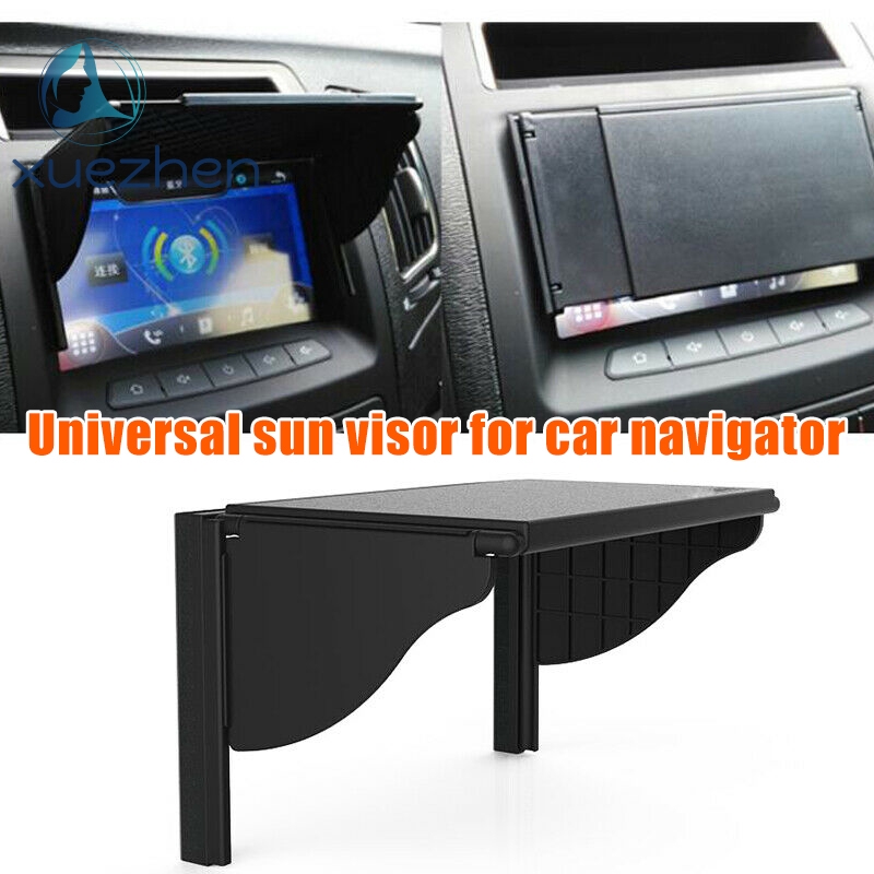 8 Inch Universal Car Navigator Sun Shade Cover GPS Hood Anti-Glare Visor Shield 