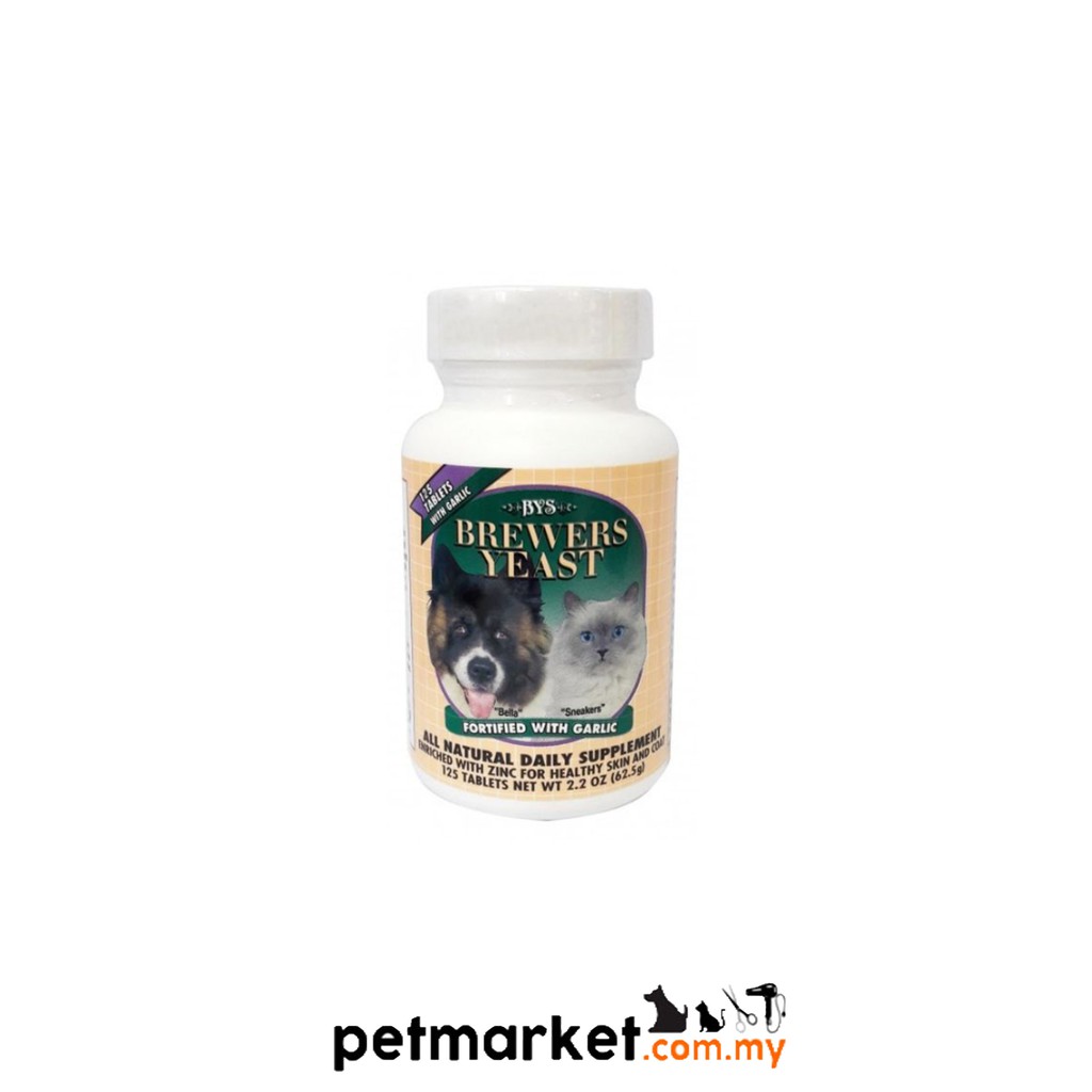 BYS Brewers Yeast for Cats & Dog (125 tabs) Shopee Malaysia