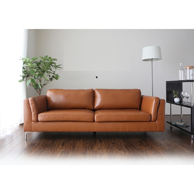 Brand New Japanese Modern Leather Sofa Stylish Living Room Discount ...