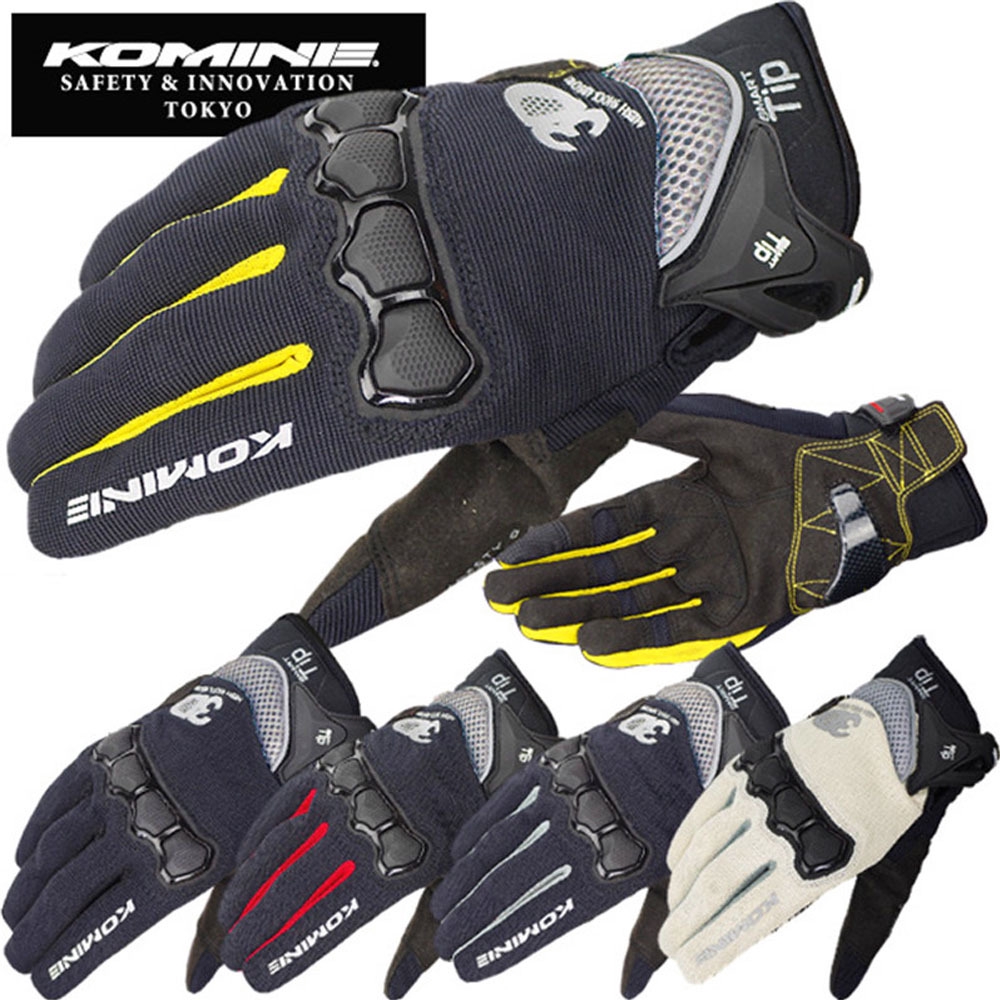 Komine gk162 motorcycle gloves touch screen breathable riding gloves