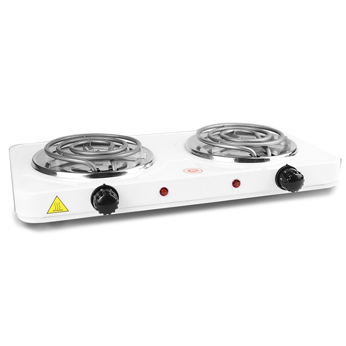 Happy Cooking Double Electric  Stove Burner Kitchen Hot 
