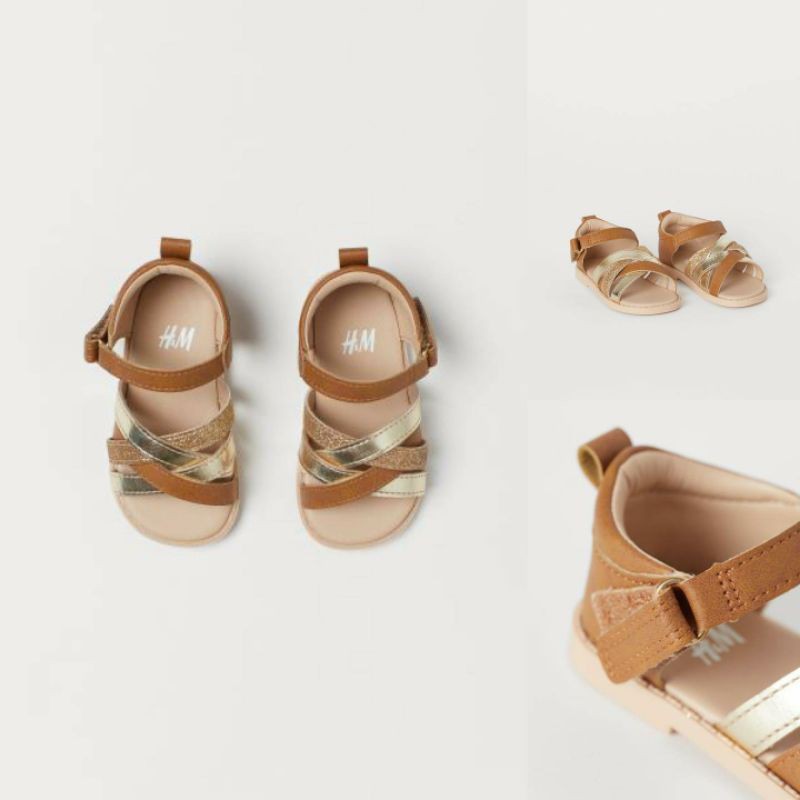 h and m baby sandals