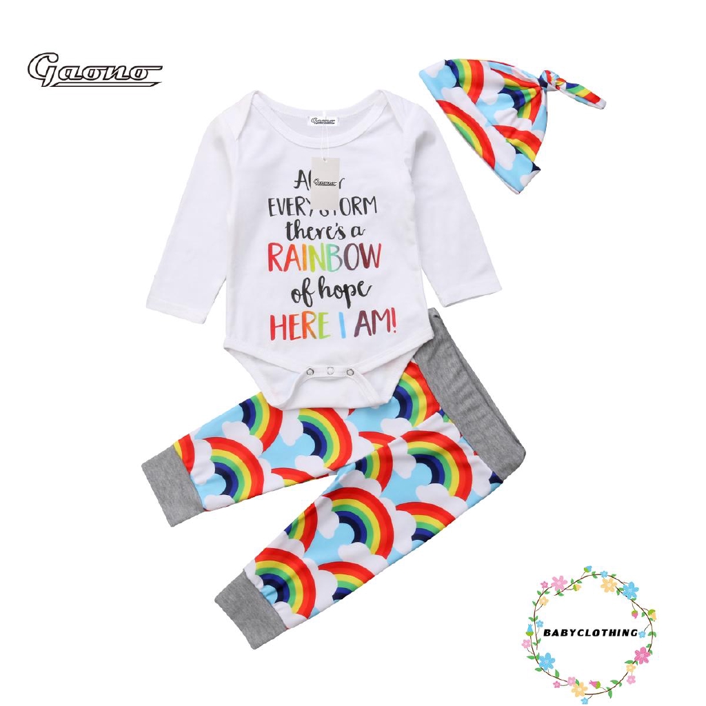 baby rainbow clothes