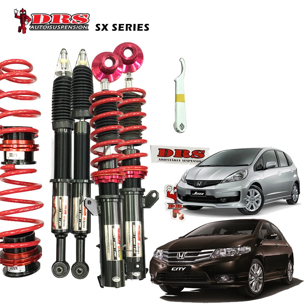 Honda City Gm6 2014 2019 Drs Hi Lo Body Shift Adjustable Absorber Suspension Shopee Malaysia