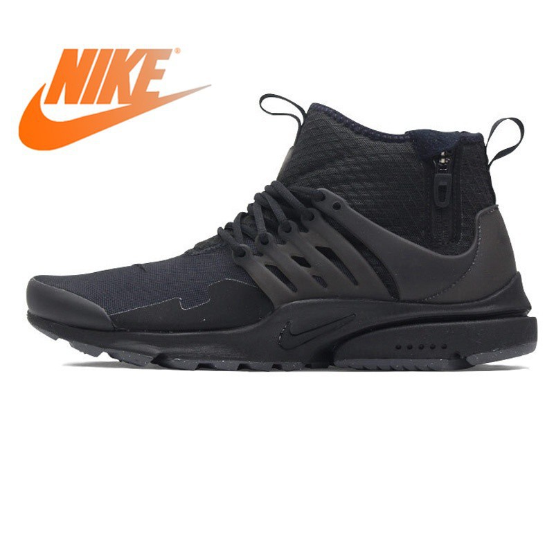 Original NIKE AIR PRESTO MID UTILITY Men Running Shoes Sneakers High-cut  Breatha | Shopee Malaysia