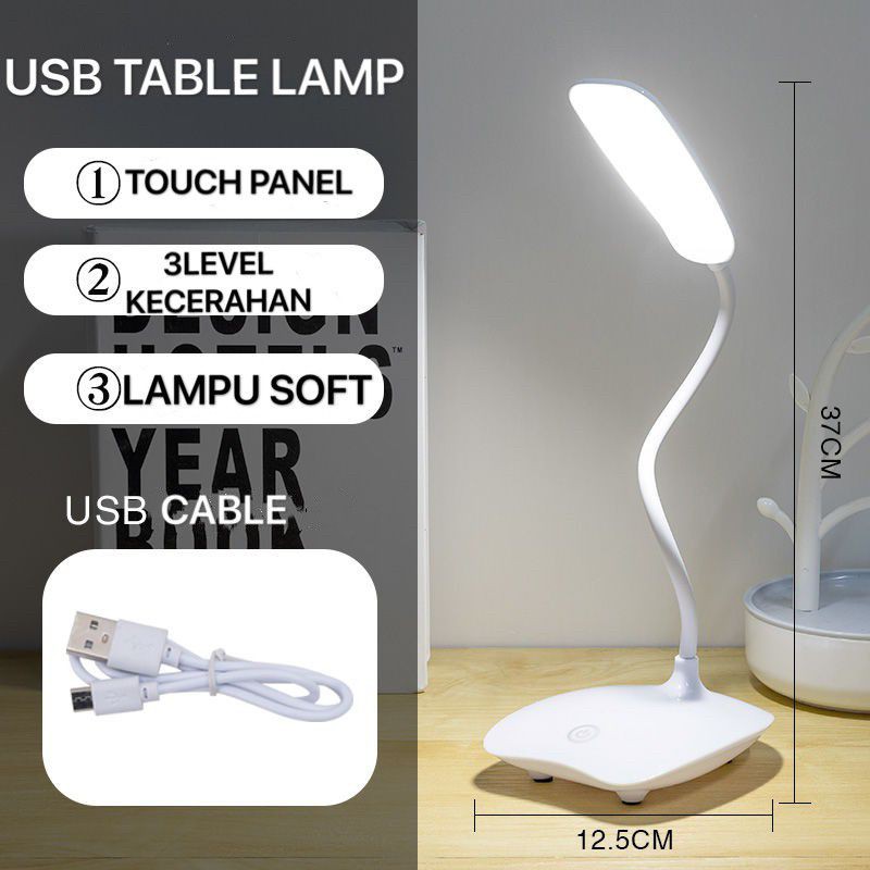 S1036 Led Foldable table Lamp Led Light 3 Modes Dimmable Touch Sensor
