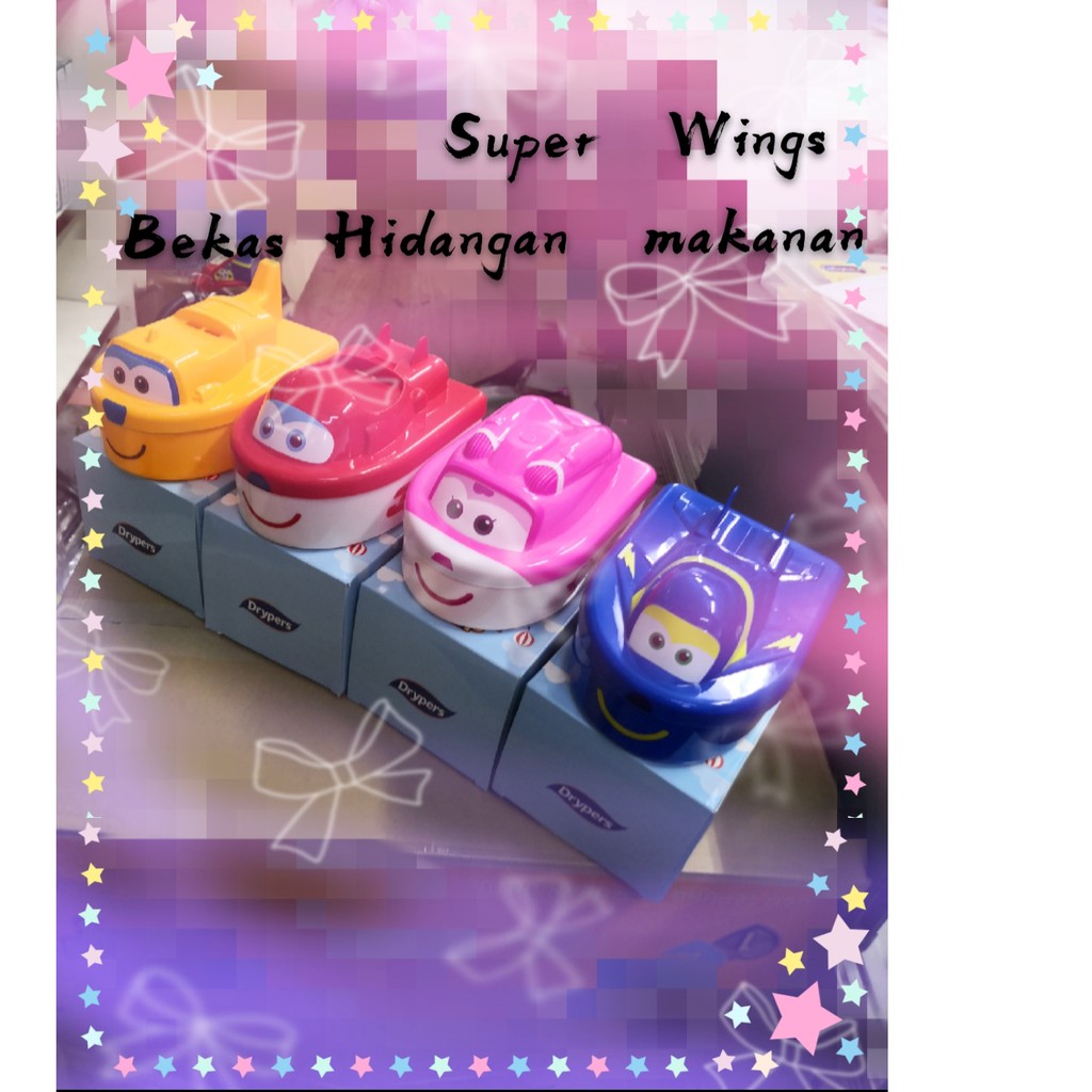 Super Wings Bekas Hidangan Makanan (Drypers) | Shopee Malaysia