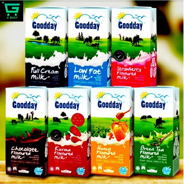 Goodday Uht Milk 1l Assorted Flavours Goodday Susu Kotak 1l Aneka Perisa Shopee Malaysia