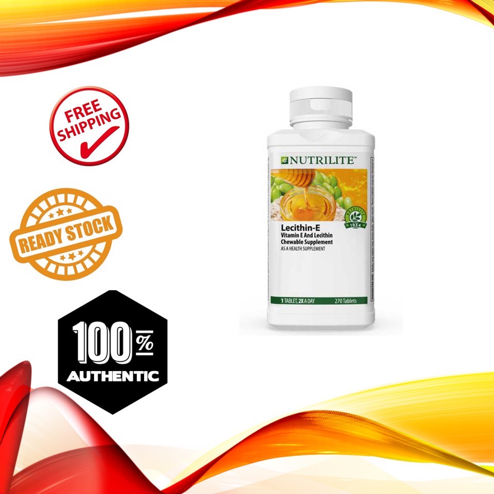AMWAY Nutrilite LecithinE 270 Tab Shopee Malaysia