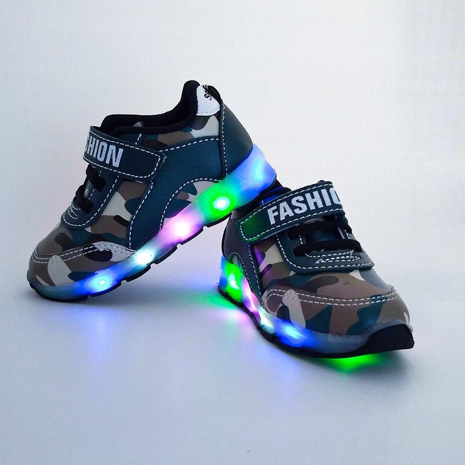 [Product 7s8tq] Armi Boys LED Light Sneaker Shoes Age 1-6 Years Size 22-30 0L9