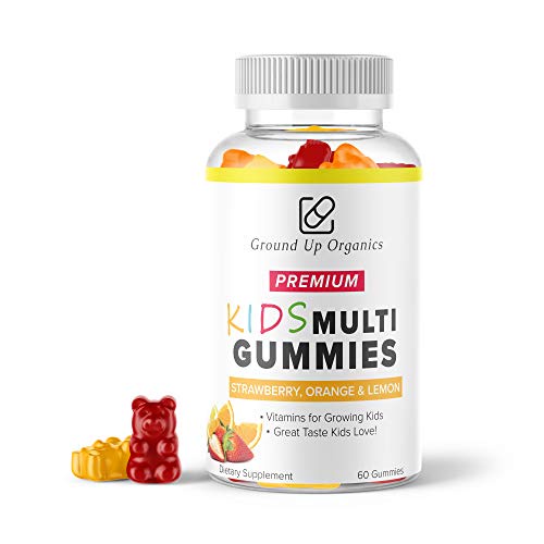 Ground Up Organics Kids Multivitamin Gummies, with 100% original from ...