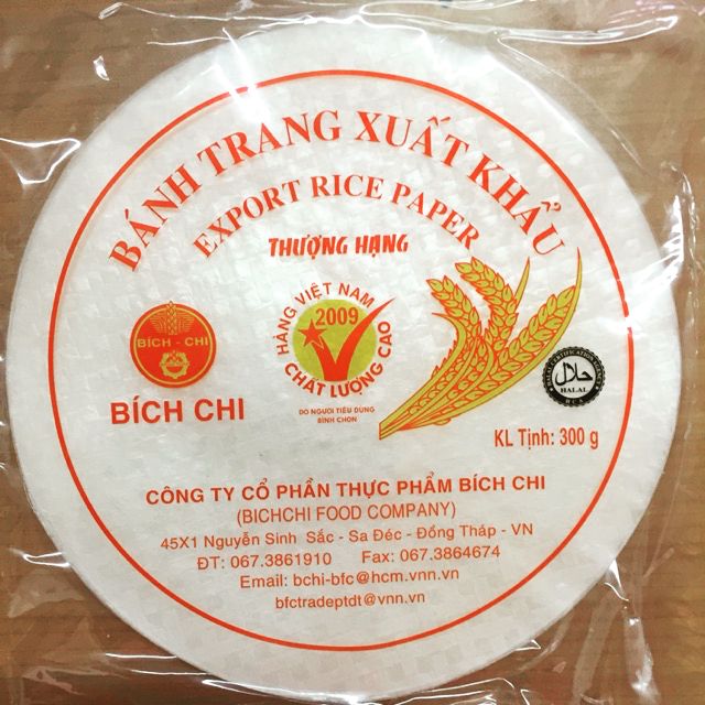 Vietnamese Rice Paper 22cm 300g Kulit Popiah Vietnam Spring Rolls Shopee Malaysia