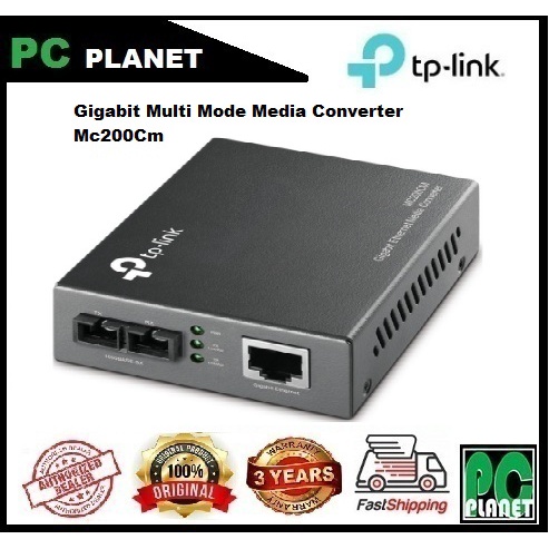 TP-Link MC200CM Gigabit-Ethernet-Medienkonverter