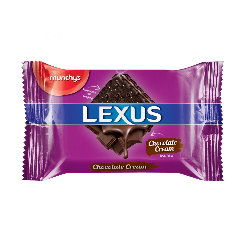 Munchy s LEXUS Sandwich Biscuit Salted Chocolate 190g Shopee Malaysia