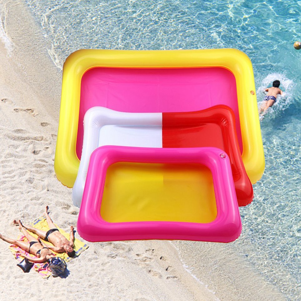 Inflatable Sand Tray Plastic Table Children Kids Indoor Playing Sand Clay Toy TS 