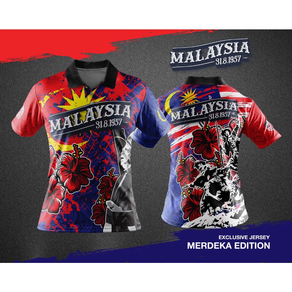 EXCLUSIVE TSHIRT MERDEKA / MALAYSIA DAY 2023 Shopee Malaysia