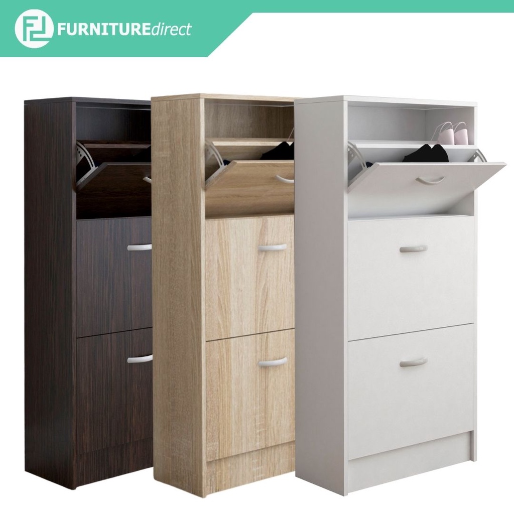 Rak Kasut Philip Space Saver 3 Doors Shoe Cabinet Rak Kabinet Kasut