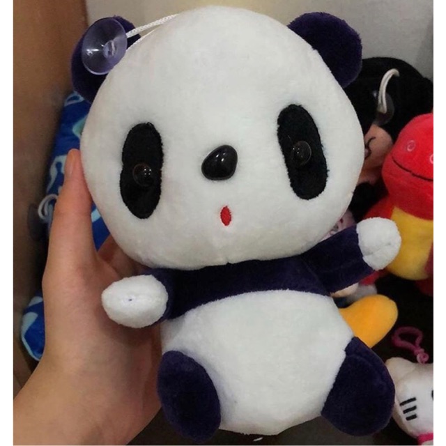 purple panda stuffed animal